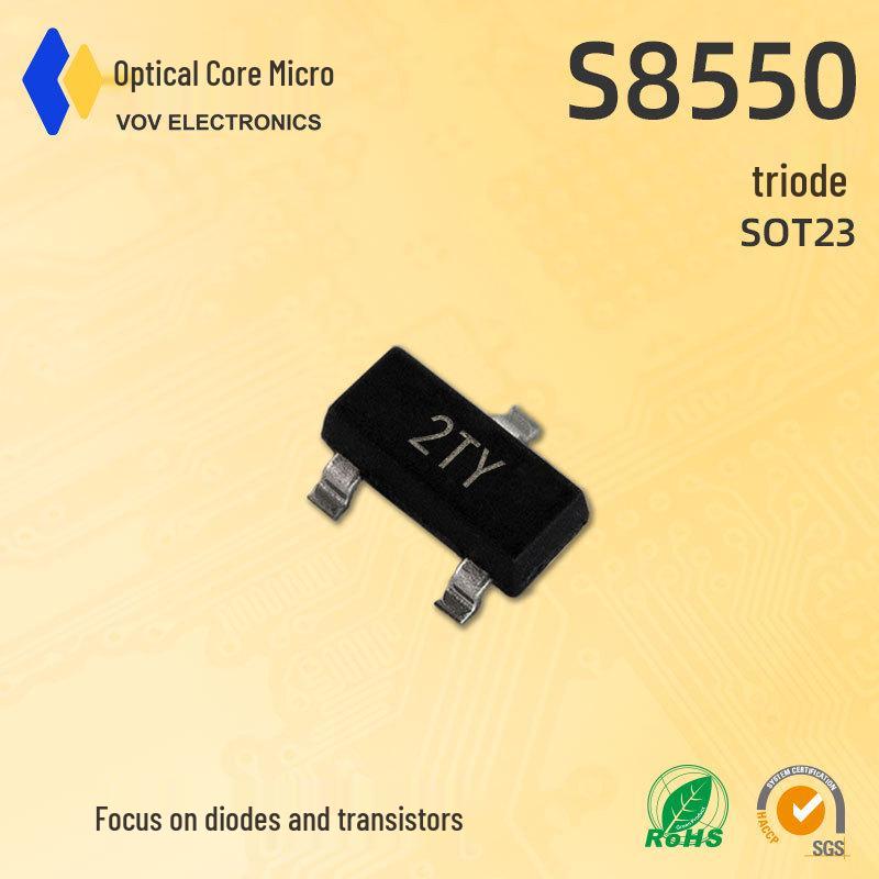 SMD Triode Transistor ML2/ML6/ML14/M28 2TY Y2, SOT-23 Package