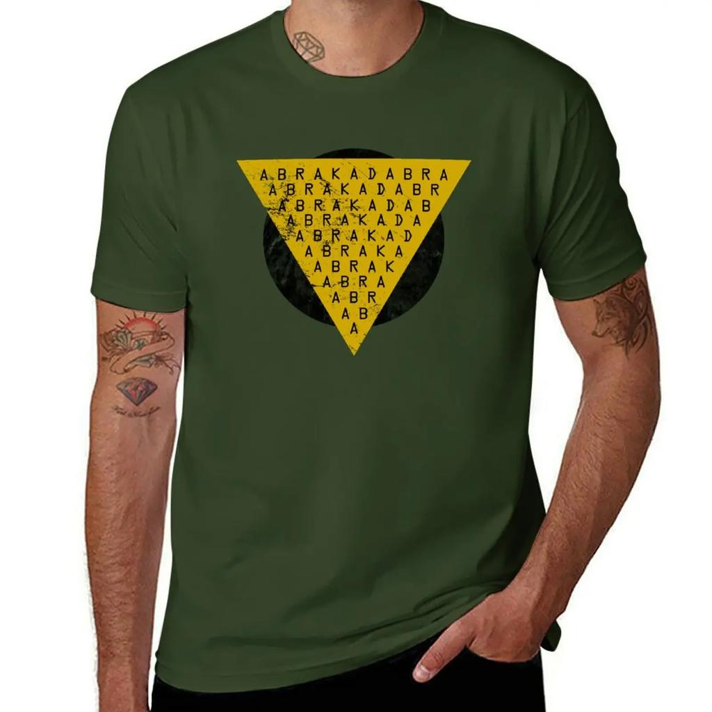 Abracadabra TShirt Aesthetic clothing quick drying t shirts men 2025 new model