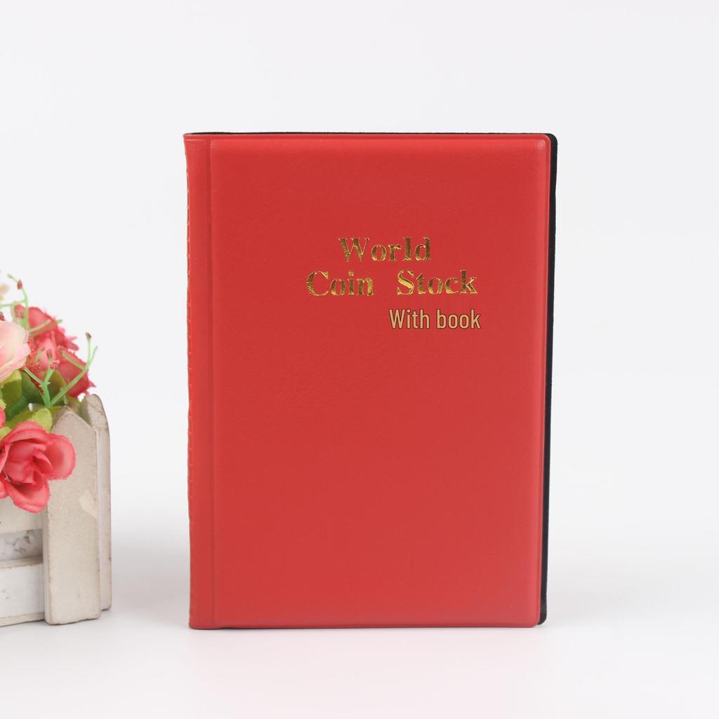 120-Pocket Coin Collection Album for Commemorative and Ancient Coins