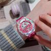 Kids' Quartz Watch Lightweight Simple Design Pink Unisex Fashionable Wristwatch