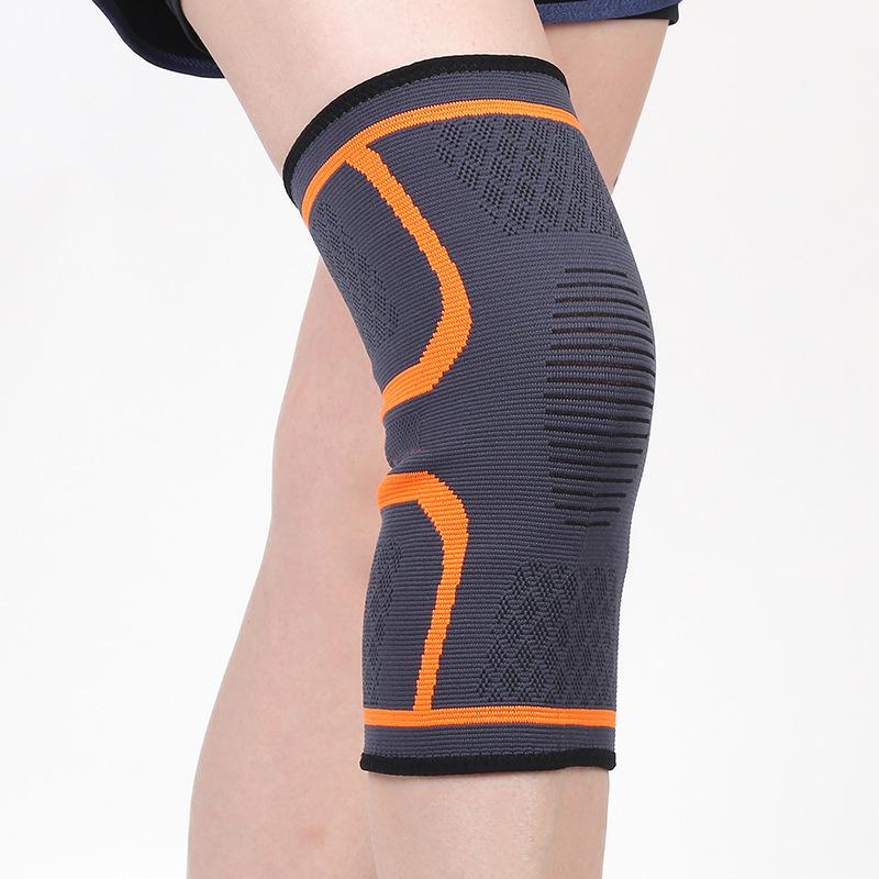 1PC Fitness Running Cycling Knee Support Braces Elastic Nylon Sport Compression Knee Pad Sleeve For Basketball Winter Warm