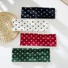 Fascia Multifunzionale per Capelli da Yoga, Copricapo alla Moda, Design a Pois Rotondi, Tessuto Elastico, Accessorio per Capelli, Multicolore