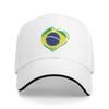 Brazil  Fans Brazilian Flag Brasil Baseball Cap  Casual Hip Hop Hats Summer Women Unisex Outdoor Gym Baseball Caps