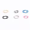 Tragus Hoop Stainless Steel For Women Small Circular Lip Rings Body Piercing Jewelry Nose Rings