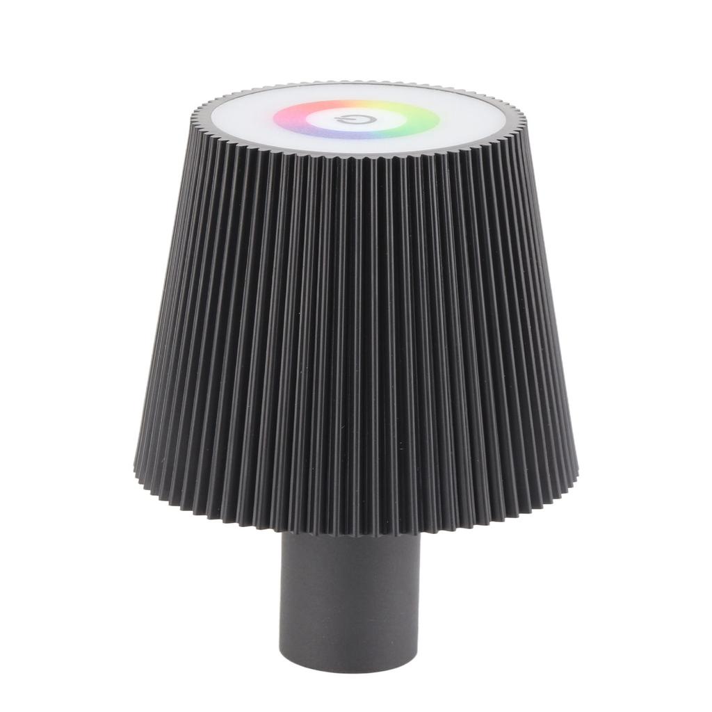 LED Flaschenlampe Plissiert IP54 Wasserdicht 4 Lichtmodi Atmende Farben 2000mAh Kabelloses Nachtlicht