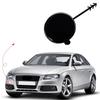 Front Bumper Tow Hook Cover Fit for  A4 B8 Black Durable ABS Exact Match Car Exterior Maintenance Accessory