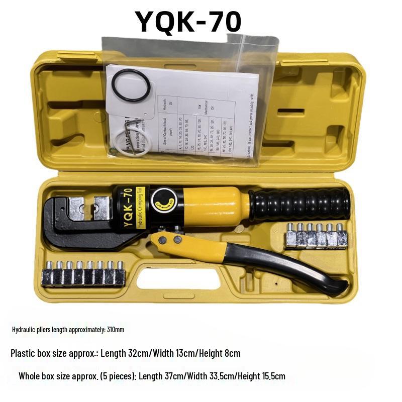 Manual Hydraulic Crimping Tool YQK Series for Copper and Aluminum Lugs