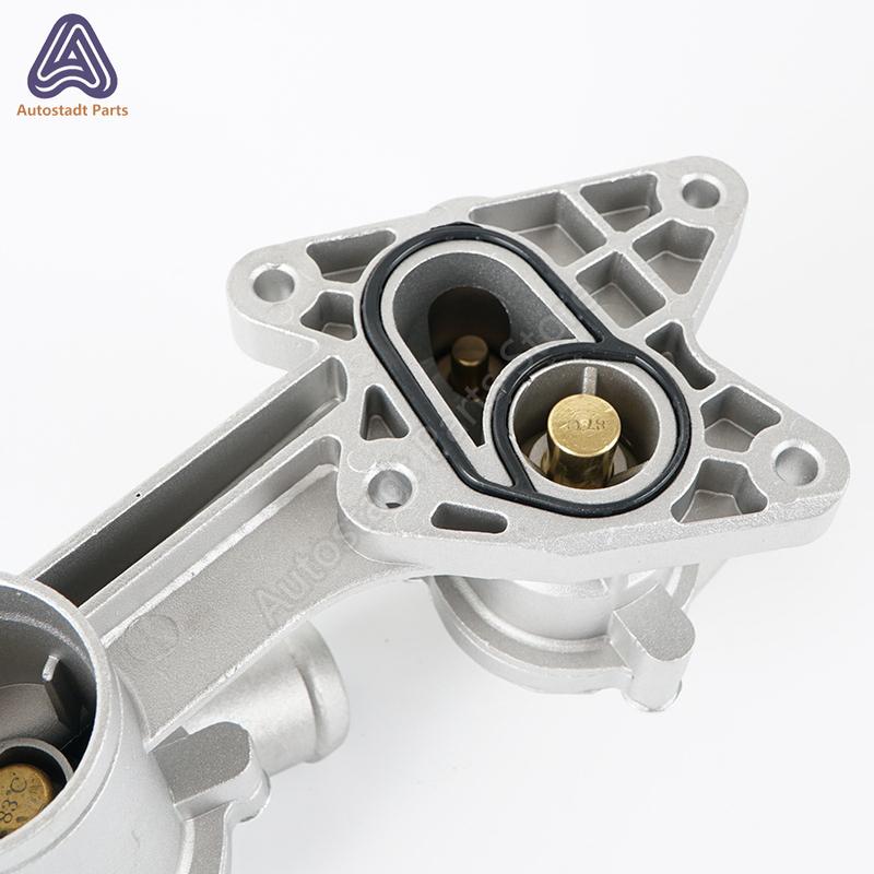 Aluminium Alloy Thermostat Cooling Housing Assembly 0 121 111 P 0121111 For Volkswagen EOS Golf Jetta Passat Touran