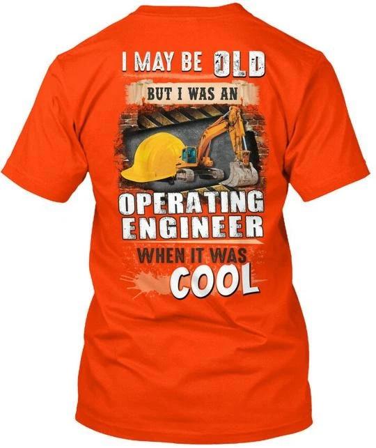 Operating Engineer T shirt Made in the USA Size S to 5XL L