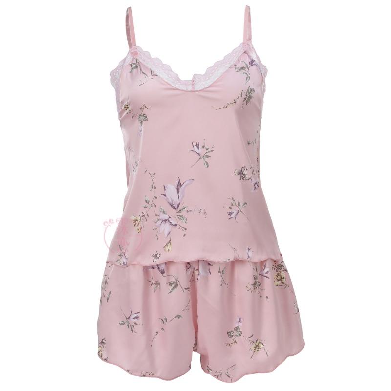 Sexy Sling Suspender Print Passion Dress Seduction Lace Sexy Lingerie Set