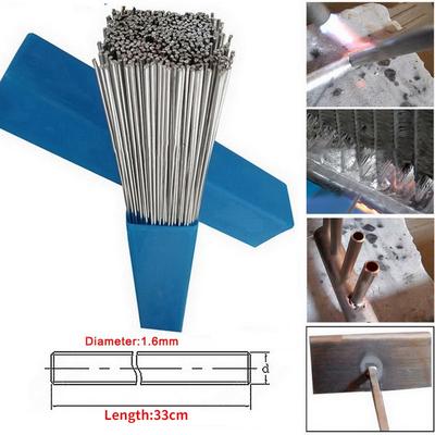 Low Temperature Easy Melt Aluminum Welding Rods Weld Bars Cored Wire 1.6mm Rod Solder for Soldering Aluminum No Need Solder Powder