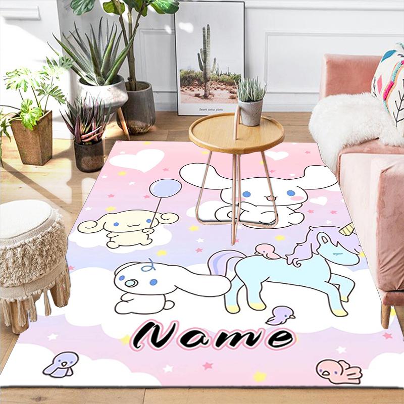 Custom 1Pc Pochacco'S Musical Adventure Rug Office Carpet Indoor Outdoor Entrance Doormat Nonslip Soft And Comfortable Living Room D2915281