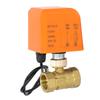Zawór kulowy z napędem silnikowym 2-drożny 2-żyłowy zawór kulowy elektryczny normalnie otwarty z interfejsem DN20 AC220V