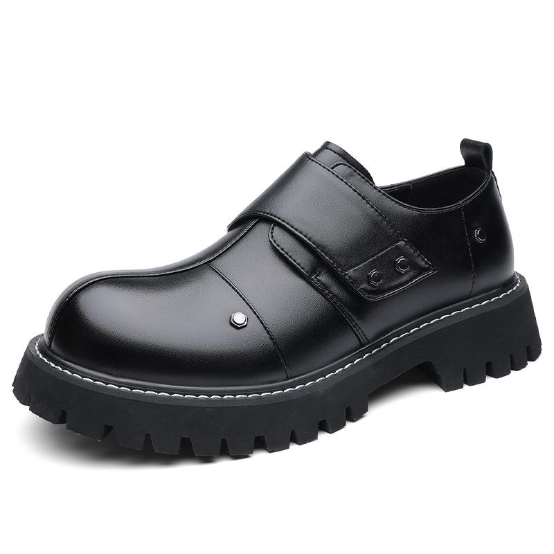 

Мужские туфли дерби 2025: Толстая подошва, увеличивающая рост, высококачественная кожа для поездок на работу 38