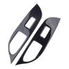 1 Set Car Interior Window Lift Switch Panel Trim Cover Fit for Infiniti G25 G35 G37 Left Hand Drive Glossy Black ABS