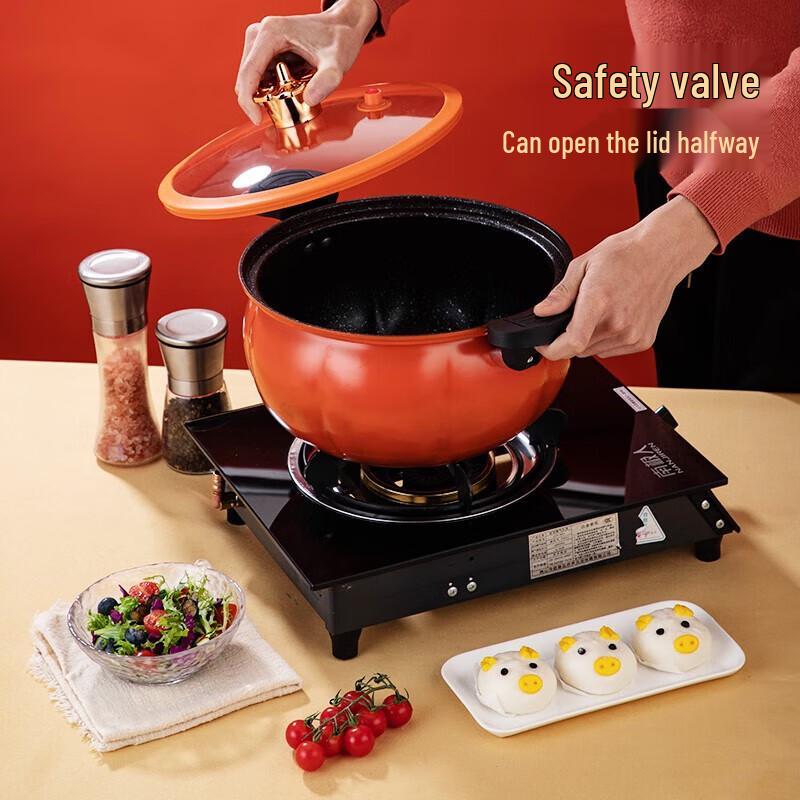 NORTON 26cm Fine Iron Maifan Stone Non-stick Micro-Pressure Soup Pot