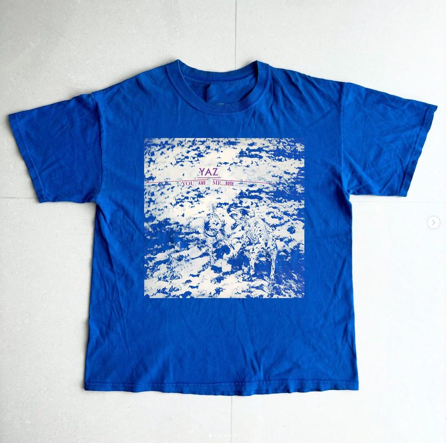 You And Me Both Yazoo Band Shirt Royal Blue Unisex S-5XL 1J0686 Unisex T-Shirt