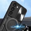 Suitable for Samsung Note20 Car Magnetic Suction Mobile Phone Case Samsung S23ultra Push Window Anti Fall Protection Case