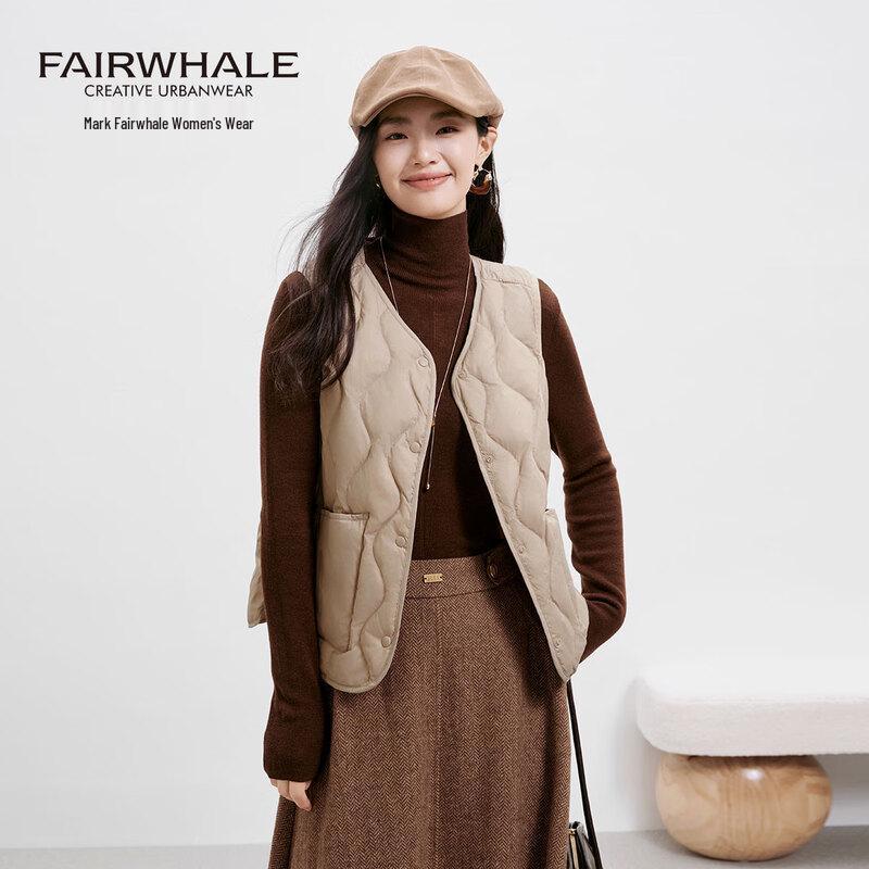 

Mark Fairwhale Women s V-Neck Lightweight Down Vest S