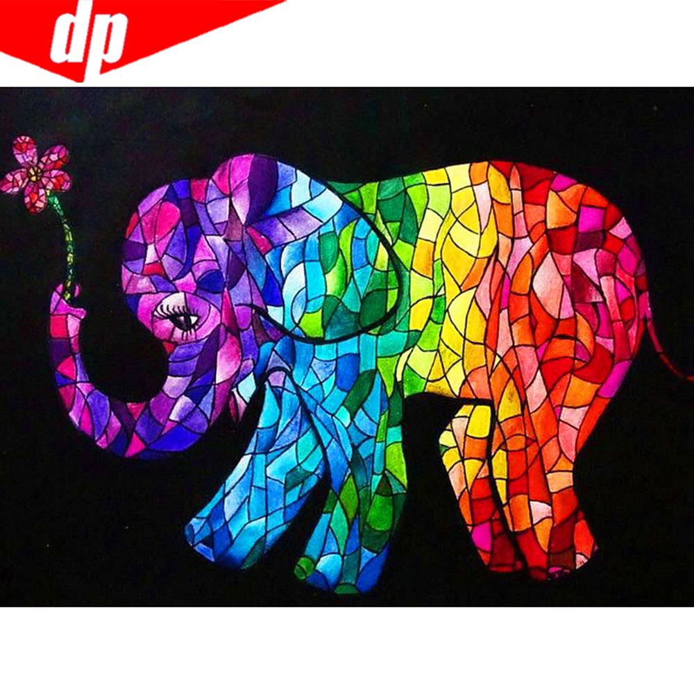 5D-Diamantmalerei, Blumen-Strass-Set, komplett quadratisch und rund, Diamantstickerei, Tierlandschaft, Kreuzstich, Mosaik, Winterdekor für Zuhause
