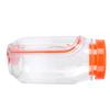 Salad Jar Plastic Reusable Side Open Leakproof Portable Salad Container with Dressing Compartment for Meal Preparation