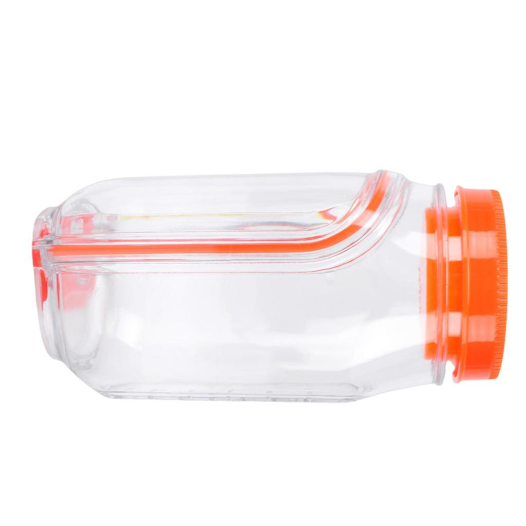 Salad Jar Plastic Reusable Side Open Leakproof Portable Salad Container with Dressing Compartment for Meal Preparation