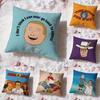 K-King of The H-Hill Cushion Cover Premium Comfort Reversible Pillow Cove -Two In One Design for Any Room & Car Interior