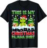 Funny This Is My Christmas Pajama Frog Christmas T-Shirt