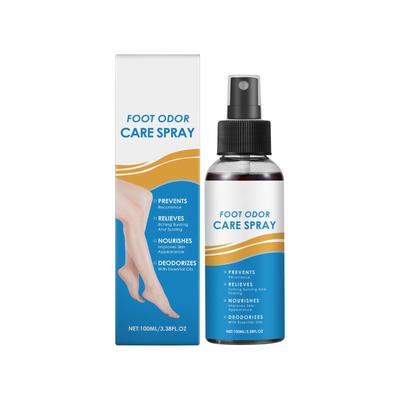 Foot Spray,Foot Fungus - Fast-Acting Relief For Foot Odor,Itch,Blisters & Peeling,Gentle & Effective.(100ml)