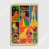 Disco Stimmung Metallschild Design Plaketten Höhle Pub Wandbild Blechschild Poster