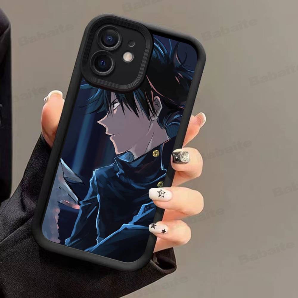 

Чехол для телефона Fushiguro Megumi Jujutsu Kaisen для iPhone 17 16 15 14 13 12 11 Air Plus Pro Max, мягкая задняя крышка iPhone 14 plus