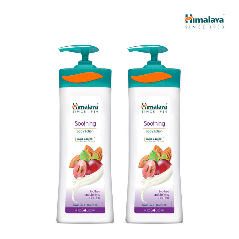 [Nimwash 10ml + Lip Balm 5g Free] Soothing Body Lotion 400ml x2