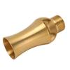 Brass Pond Water Fountain Nozzle G1/2 Female To G3/4 Male Thread G1/2 Male Thread Water Fountain Sprinkler Gold