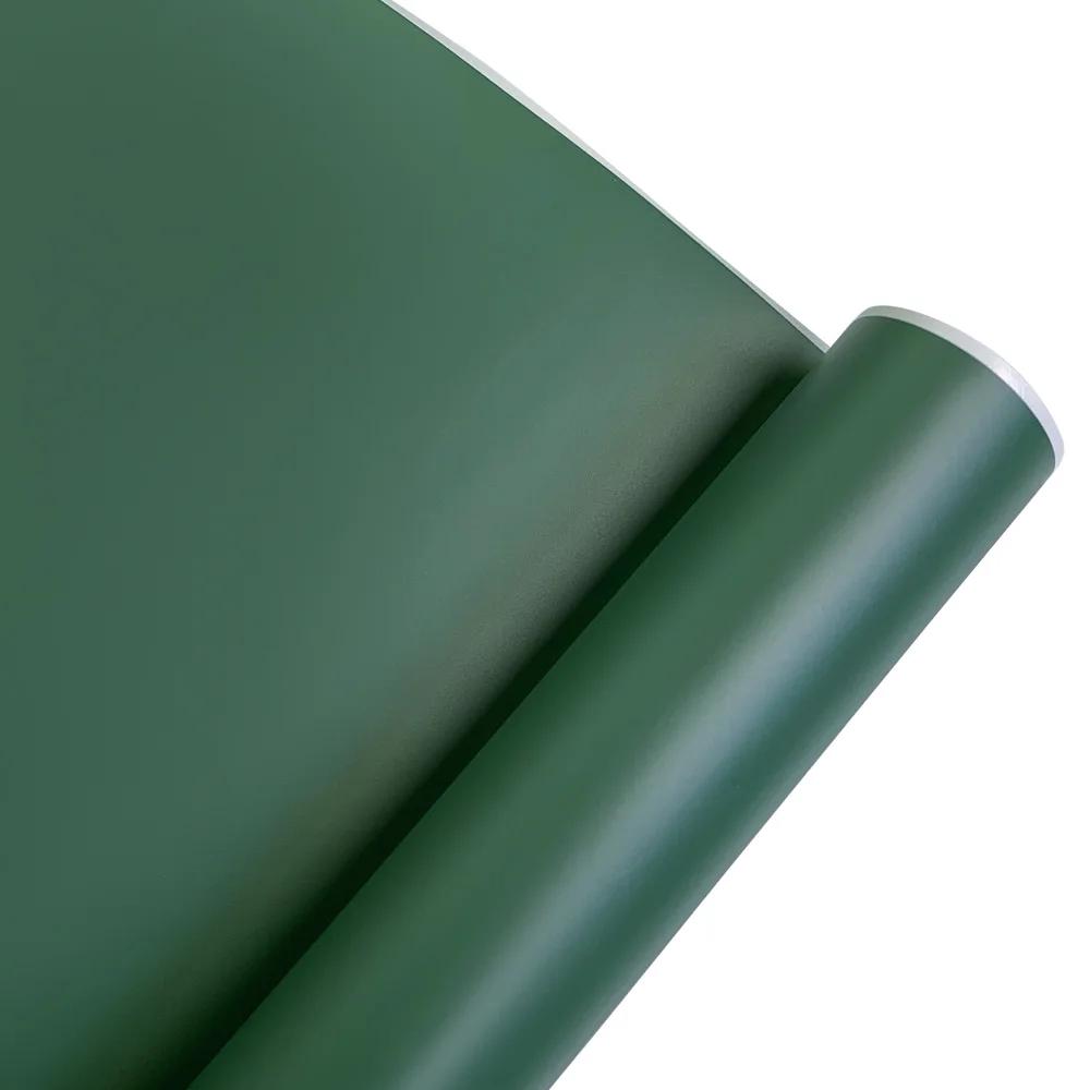 

Car Vinyl Film Sticker Matte Dark Green Full Body Wrap Film Motorcycle Creative Decorative Waterproof and Anti-scratch Film 10cmx150cm темно-зеленого