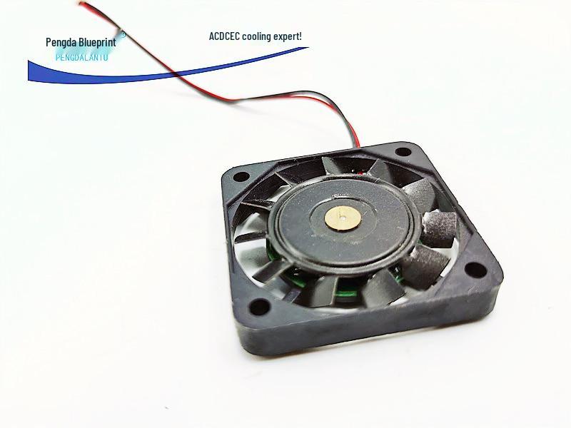 High-Temperature Resistant 4007 DC 5V/12V 4CM Iron Leaf Cooling Fan for Northbridge/Southbridge Chassis Motherboard