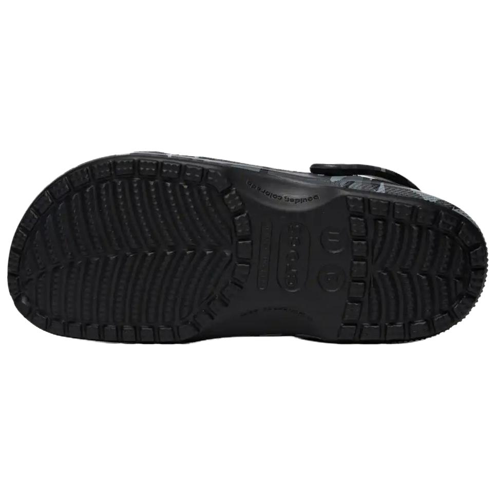 Crocs Classic Camouflage Clog Unisex Clogs Black 211936-0DD