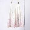 Fei Yuan Women's Ethnic Printed A-line Skirt - Autumn/Winter Artistic Fashion