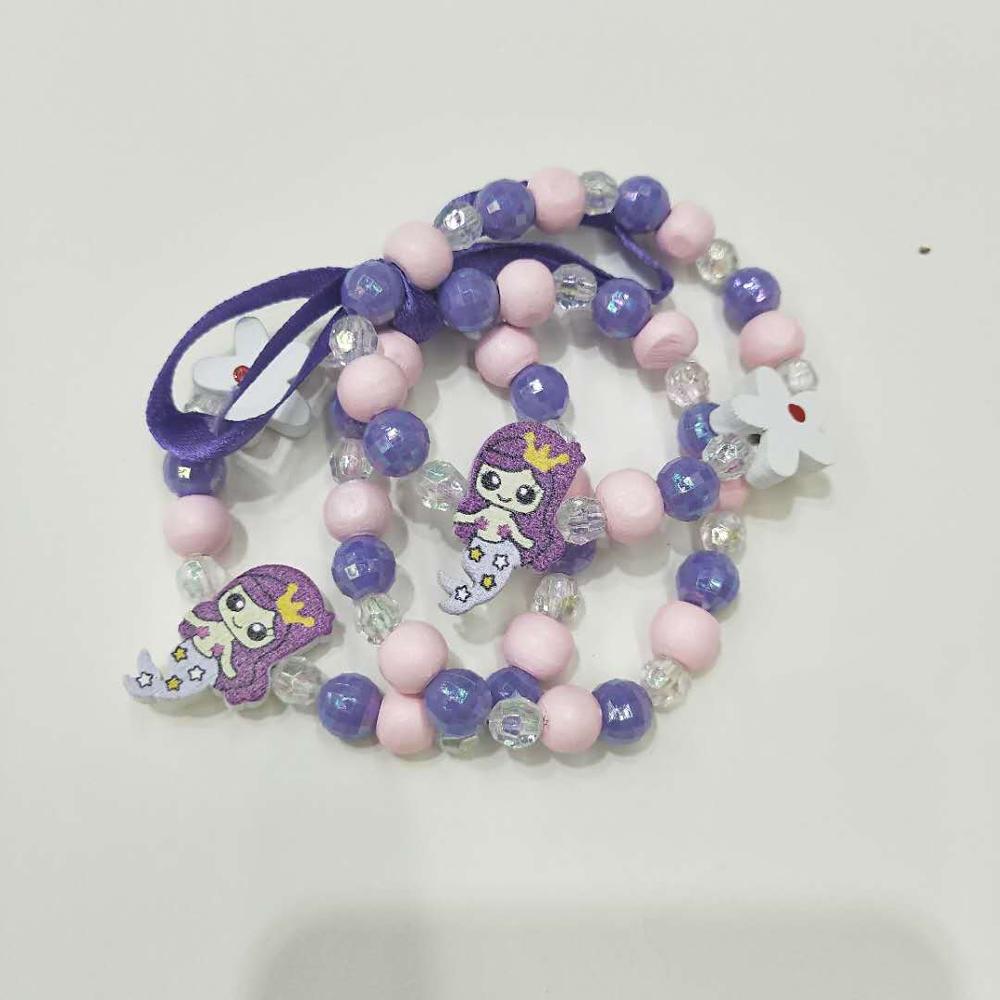 3pcs Cute Animal Flower Cartoon Flower Children's sweater bracelet for children gift cp2650