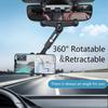 360° Lusterko wsteczne Samochodowe Uchwyt na Telefon Komórkowy Do Samochodu Obracany i Regulowany Teleskopowy Wielofunkcyjny Uchwyt Telefonu Samochodowego Stojaki