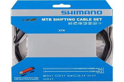 SHIMANO Repair Parts Shift Cable Set Polymer Coating MTB Black Y01V98112