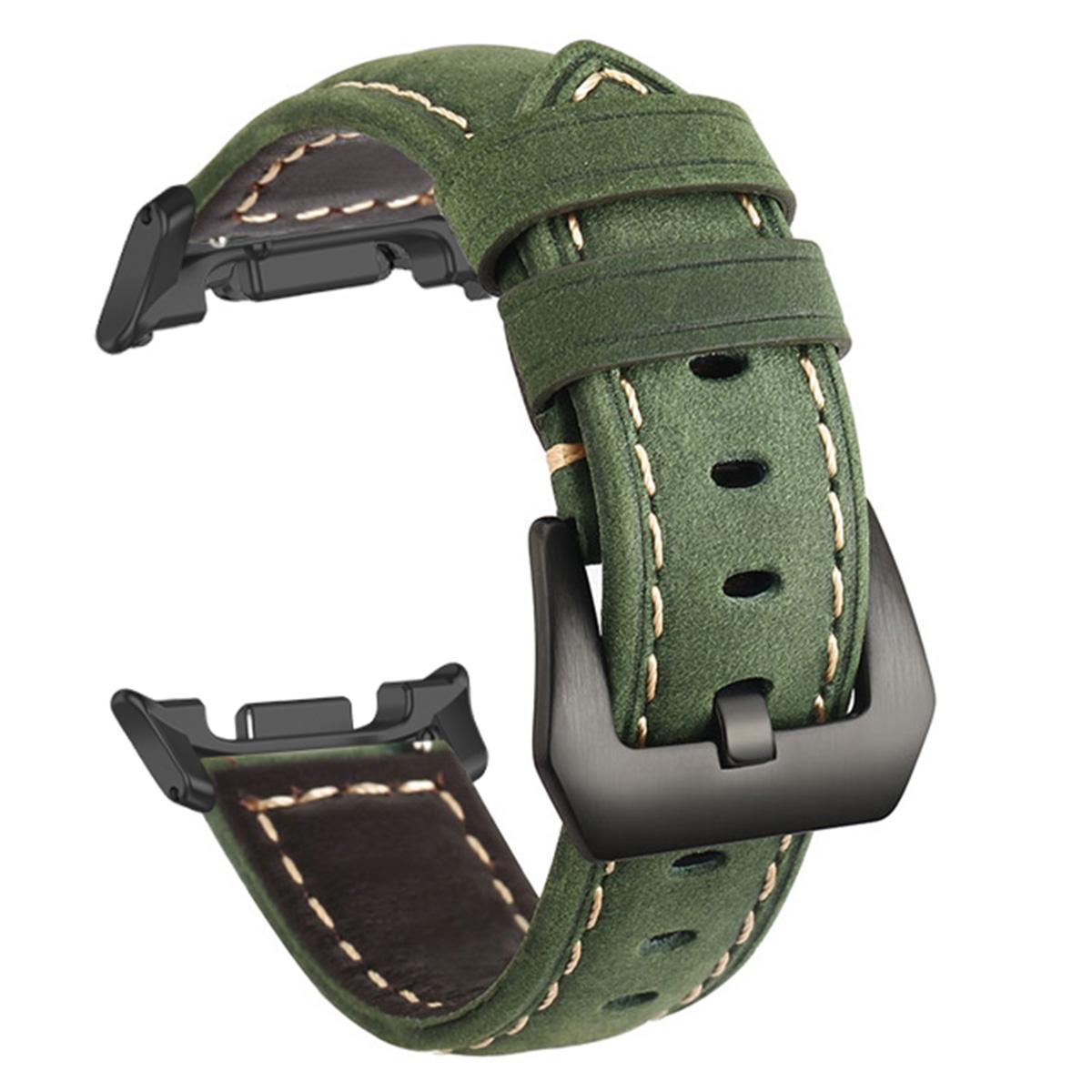 

Кожаный ремешок для Samsung Galaxy Watch Ultra 2025 Высококачественный винтажный матовый ремешок для Galaxy Watch 8/8Classic 46 мм Аксессуары Watch 8 Classic 46mm