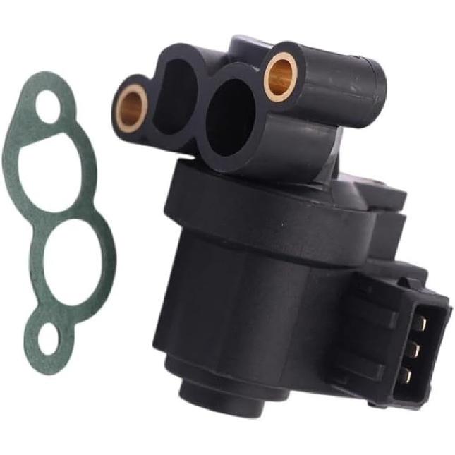 1PCS Idle Air Control Valve Compatible with Porsche 911 996 for Boxster 986 1997-2004 OEM 0280140572 Direct Replacement High-Temp Resistant Precise