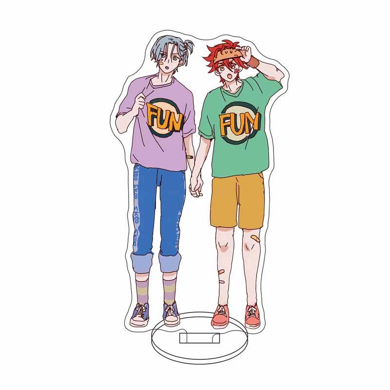 Anime Sk8 The Acrylic Stand Model Figure Cosplay Plate Holder Topper Fans Christmas Desk Decor Plate Gift