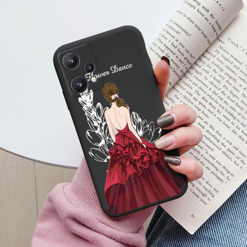 For Realme 9 4G Case Realme 9 Pro Plus Cover Cute Cartoons Painted Soft Silicone Phone Case For OPPO Realme 9 4G 9 Pro+ Fundas