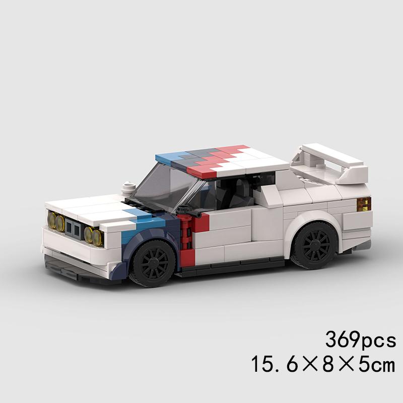 MOC Viteză Sport Super Mașină de Curse Model Blocuri de Construcție Pickup Poliție Cărămizi Vehicul de Curse de Oraș SUV Tehnic Raliu Sport Jucărie