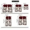 Semi Sheer Floral Swan Art Polyester Curtains Living Room Bedroom Office Curtain Set Of 2 Made With Rod Pocket Washable Area Ready