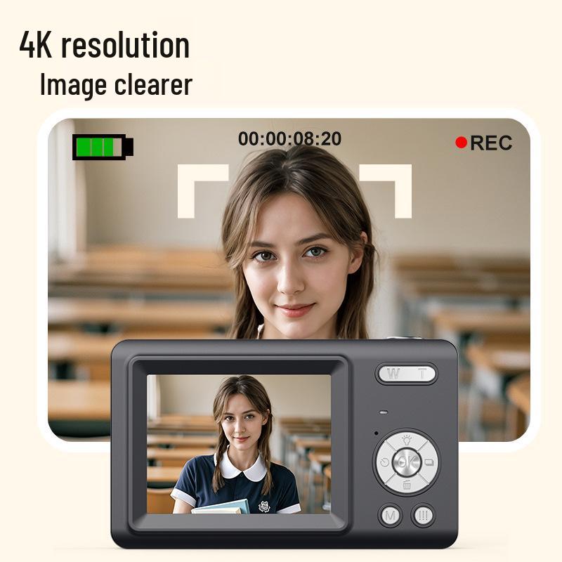 Retro CCD HD Camera for Student Parties & Travel Vlogs
