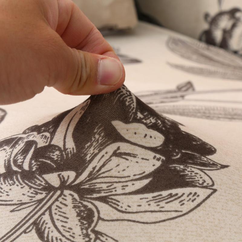 Universal Sofa Slipcover With Skirt Fitted Couch Cover Washable High Elastic Fabric With Skirt Sofa Cover For Dogs