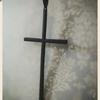 Gothic Victorian Black Cross Pendant Necklace for Women Men Halloween Personality Minimalism Amulet Collar Chain Jewelry Gifts
