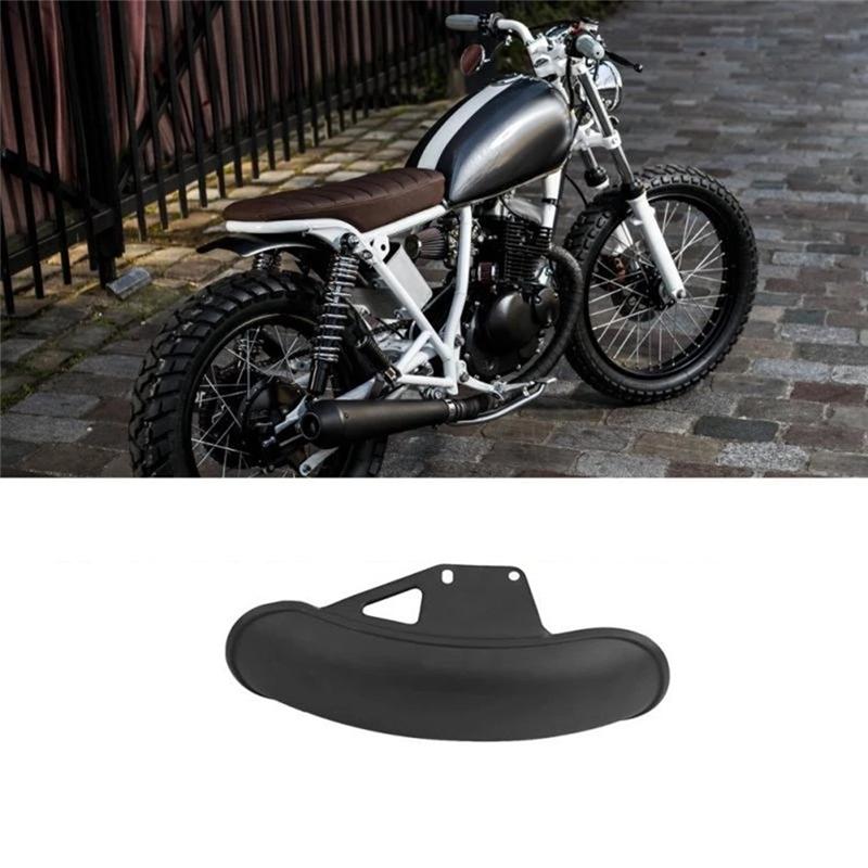 Motorcycle Front Fender Mud Flap Guard Fairing Mudguard Cover For Suzuki GN125 GN250(Silver) Replacement Parts-A99D